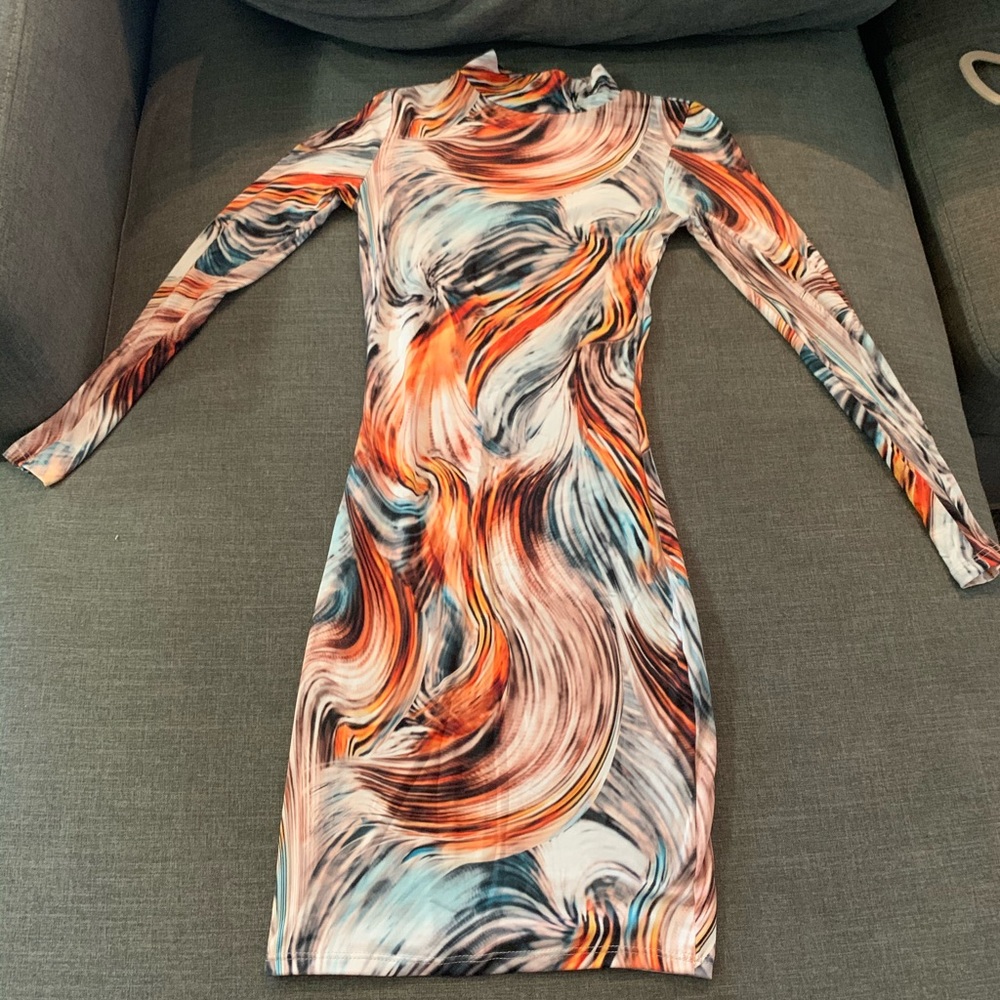 Multi-color dress